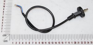 cable plug 0.75mm2