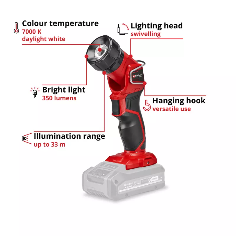 Einhell Cordless Light TC-CL 18 Li H-Solo