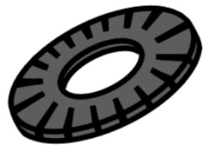lock washer J 6,4mm