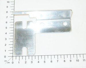 angle plate, left