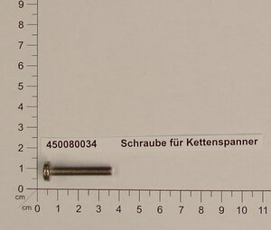 Schraube für Kettenspanner