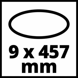 35-pc. Sanding Belt Set, 9 x 457 mm