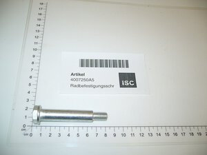 wheel fixing bolt