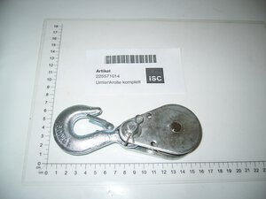 deflexion pulley complete