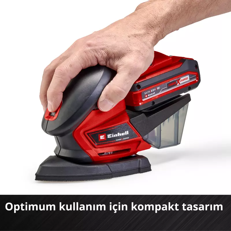 Einhell Akülü Çok Amaçlı Zımpara TE-OS 18/150 Li Solo