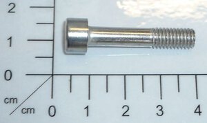 Hex column head screw M6x30