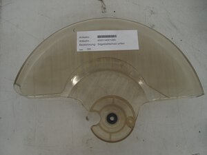 Sägeblattschutz unten