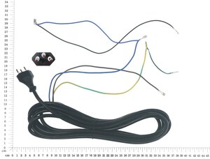 power cord with plug (CH)
