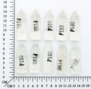Finger-Schleifpapier 10-tlg.