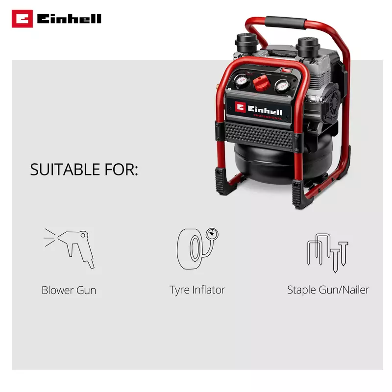 Einhell Cordless Air Compressor SILENZZO 36/210
