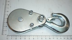 Umlenkrolle komplett mit Haken