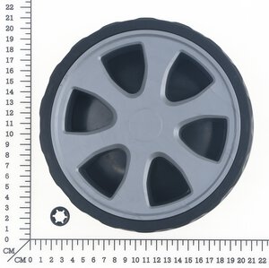 Hinterrad 200mm