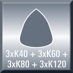 Schleifpapierset 20tlg