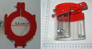 hinged guard
