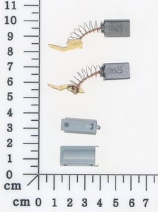 carbon brush (pair) with carbo