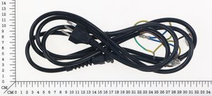 Netzleitung mit Stecker (CH)