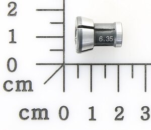 collet / clamp sleeve 6.35 mm