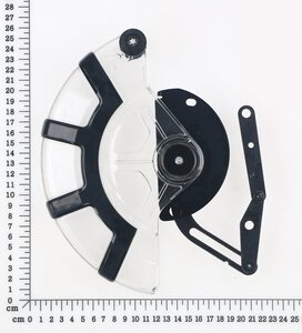 Sägeblattschutz beweglich