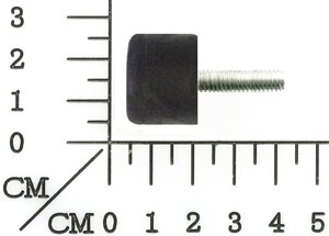 rubber screw