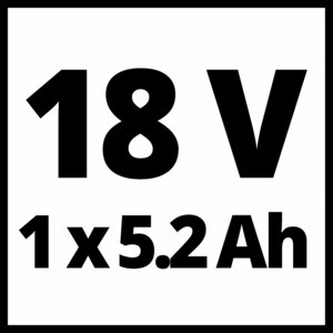 RASARRO 18/330 M BL (1x5,2Ah)