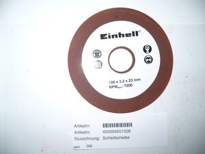 Schleifscheibe 3,2mm