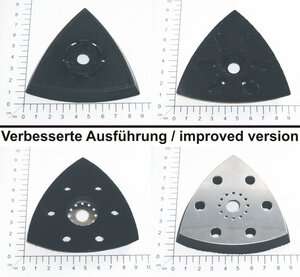 Dreieckschleifplatte