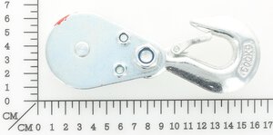 Umlenkrolle mit Haken