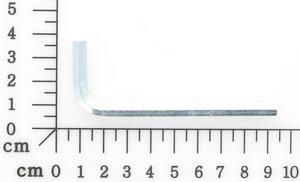 hexagon socket key 6 mm