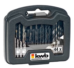 44-tlg. Bit- und Bohrer-Set