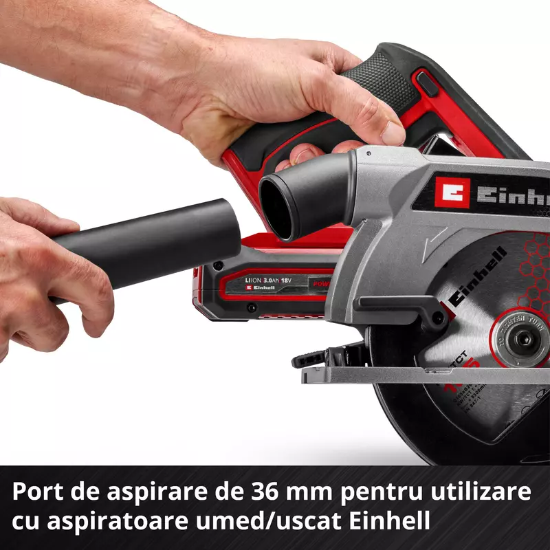 Einhell Circular de mana fara fir TE-CS 18/165-2 Li - Solo