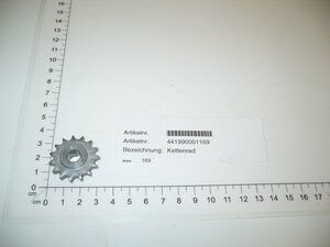 chain tension sprocket 
