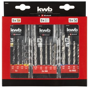 3-pc. Drill Bit Cassette Set