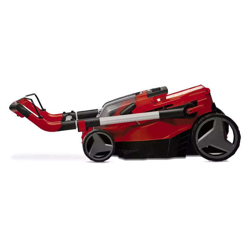 Einhell GP-CM 36/450 Li (2x4,0Ah) akumulatorska kosilnica v pri delu