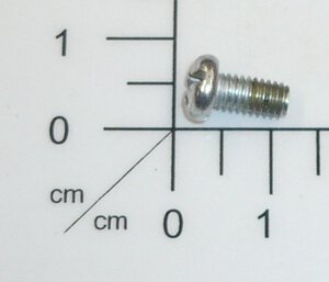 Kreuzschlitzschraube M4 x 8
