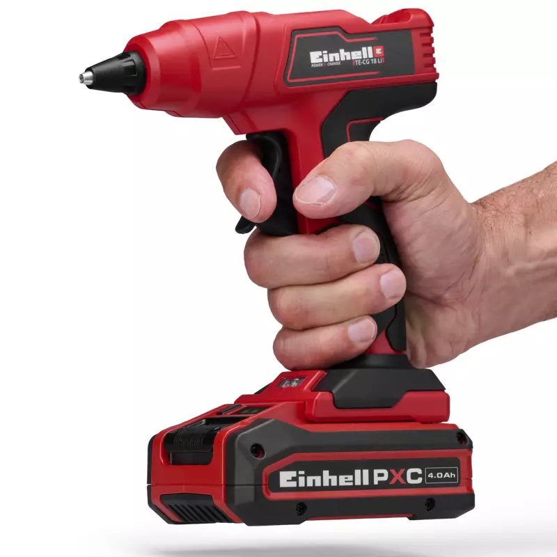 Einhell Cordless Hot Glue Gun TE-CG 18 Li - Solo
