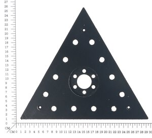 triangle sanding pad