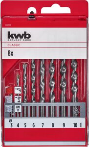 Masonry drill set TCT, 5 and 8 pcs.