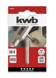 Einschnitt-Gewindebohrer, M4