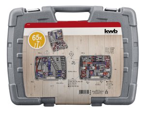 Werkzeugkoffer, 65-tlg.