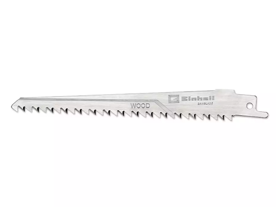 Supplied with a saw blade