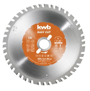 EASY-CUT  Circular saw blades for hand held circular saws Ø 250 x 30 mm