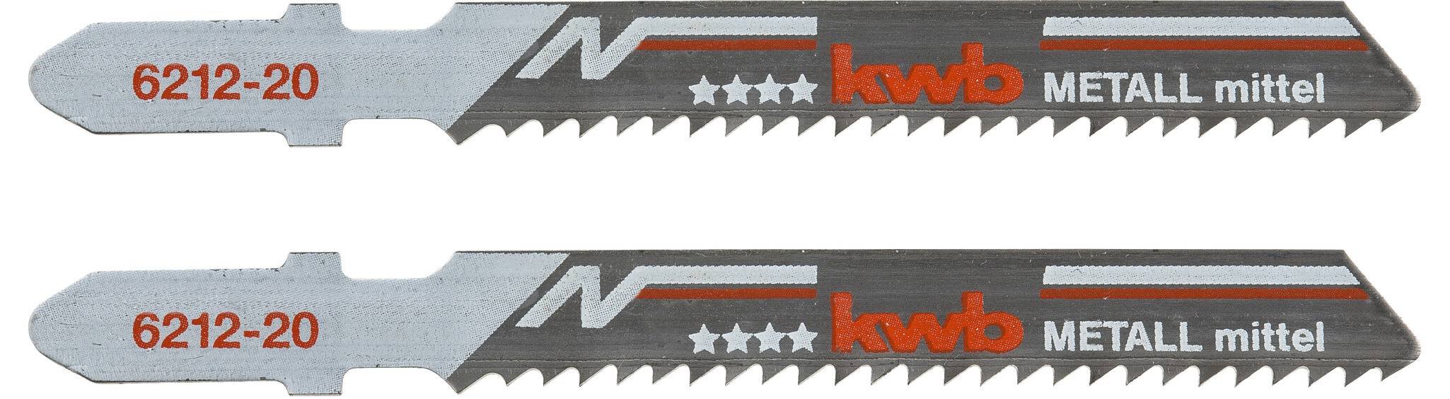 Pilové listy pro přímočaré pily 2JIG SAW BLADE JS,METAL,MEDIUM