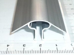 Aluminium Doppel-Clip 10mm