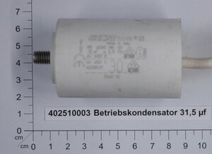 Betriebskondensator 31,5 µf