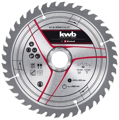 TCT Thin saw-blade 210x30 T40