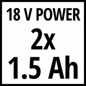 TE-CD 18/40-1 Li (2x1,5 Ah)