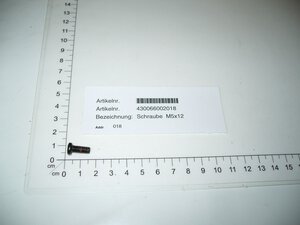 Bolt  M5*12