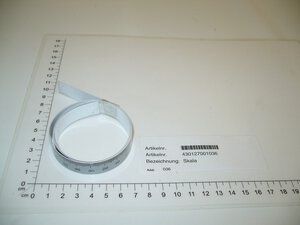 Scale label