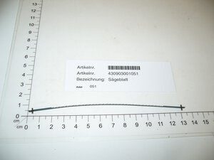 Sägeblatt