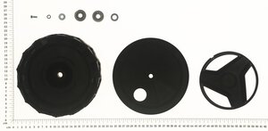 wheel rear right assembly